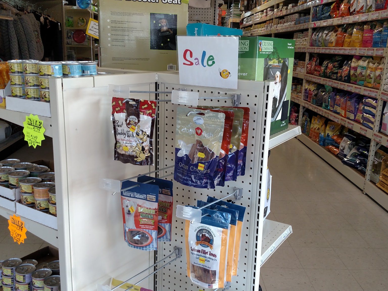 Pet food aisle